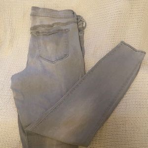 Old Navy Rockstar Skinny Jeans Light Grey